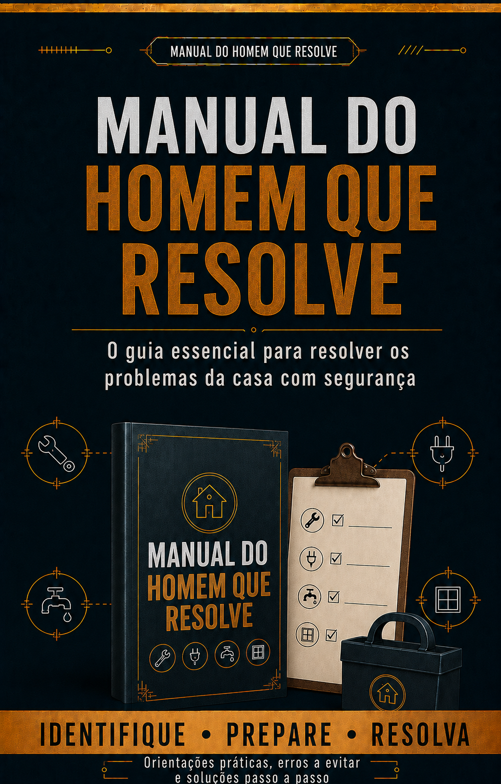 Capa do Manual do Homem que Resolve